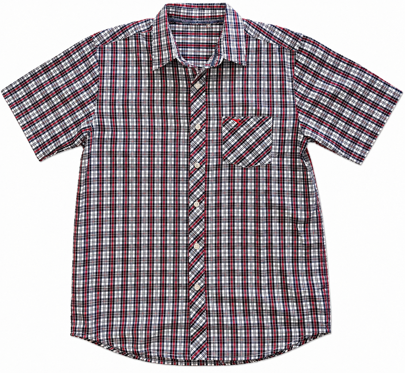 381 - Men’s Plaid Short Sleeve Shirt