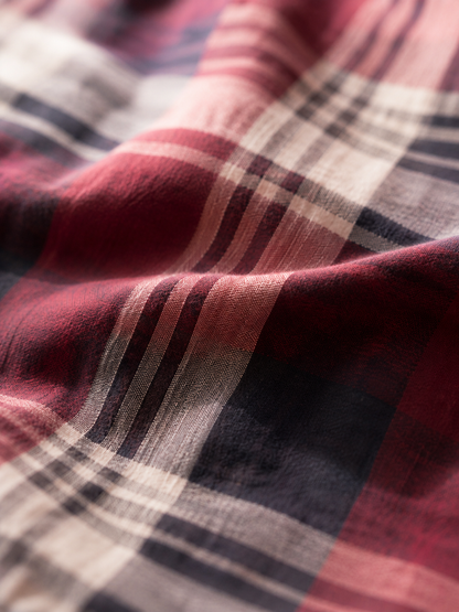 379 - Men’s Plaid Short Sleeve Shirt