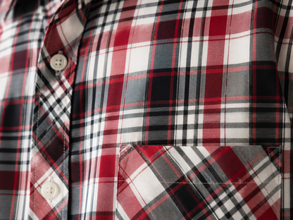 380 - Men’s Plaid Short Sleeve Shirt