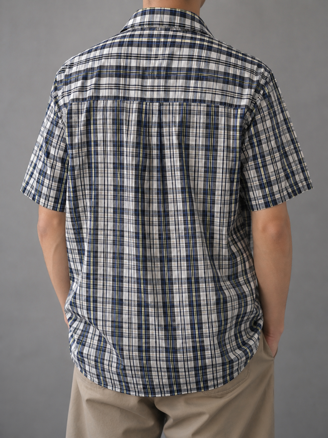 381 - Men’s Plaid Short Sleeve Shirt