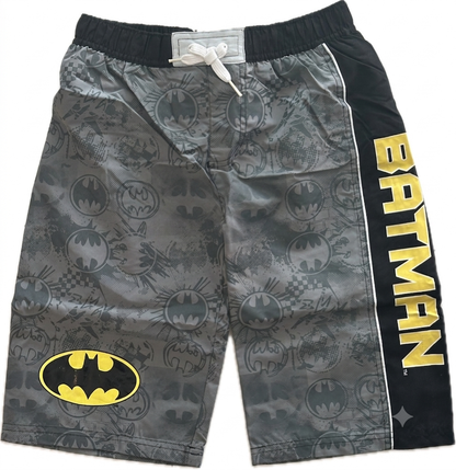 Kids’ Superhero Graphic Swim Trunks