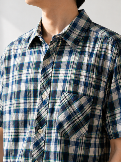 380 - Men’s Plaid Short Sleeve Shirt