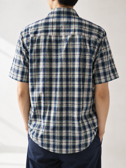 380 - Men’s Plaid Short Sleeve Shirt