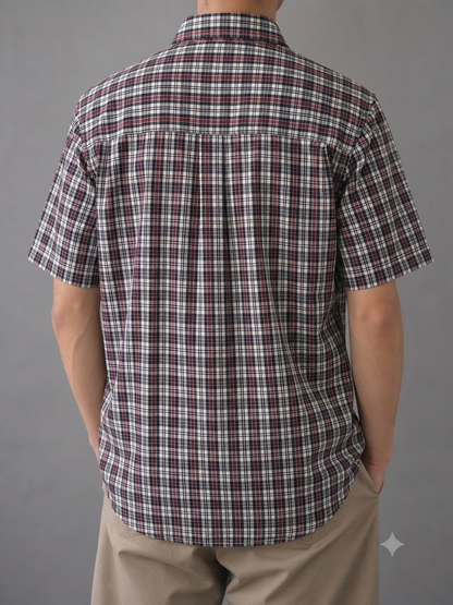 381 - Men’s Plaid Short Sleeve Shirt