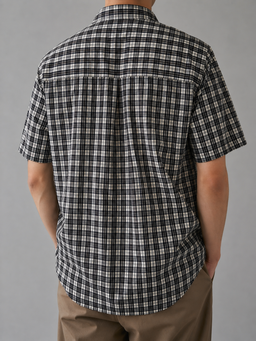 381 - Men’s Plaid Short Sleeve Shirt
