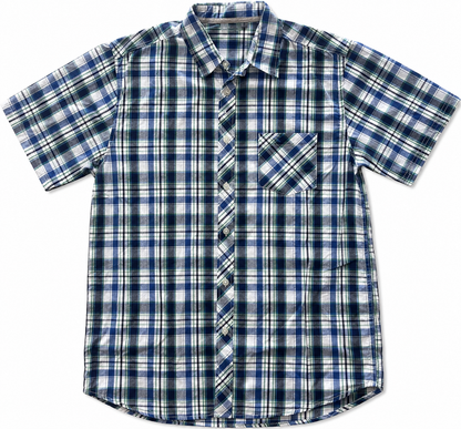 380 - Men’s Plaid Short Sleeve Shirt