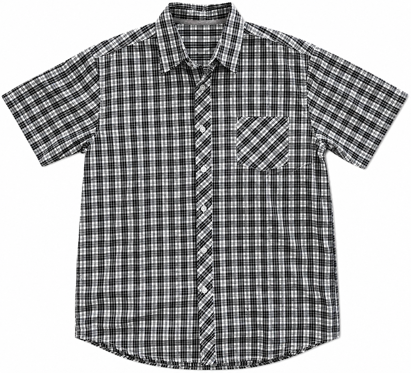 381 - Men’s Plaid Short Sleeve Shirt