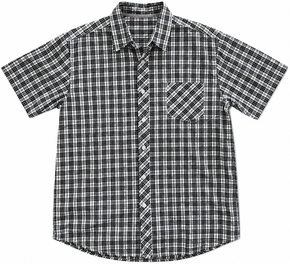 381 - Men’s Plaid Short Sleeve Shirt
