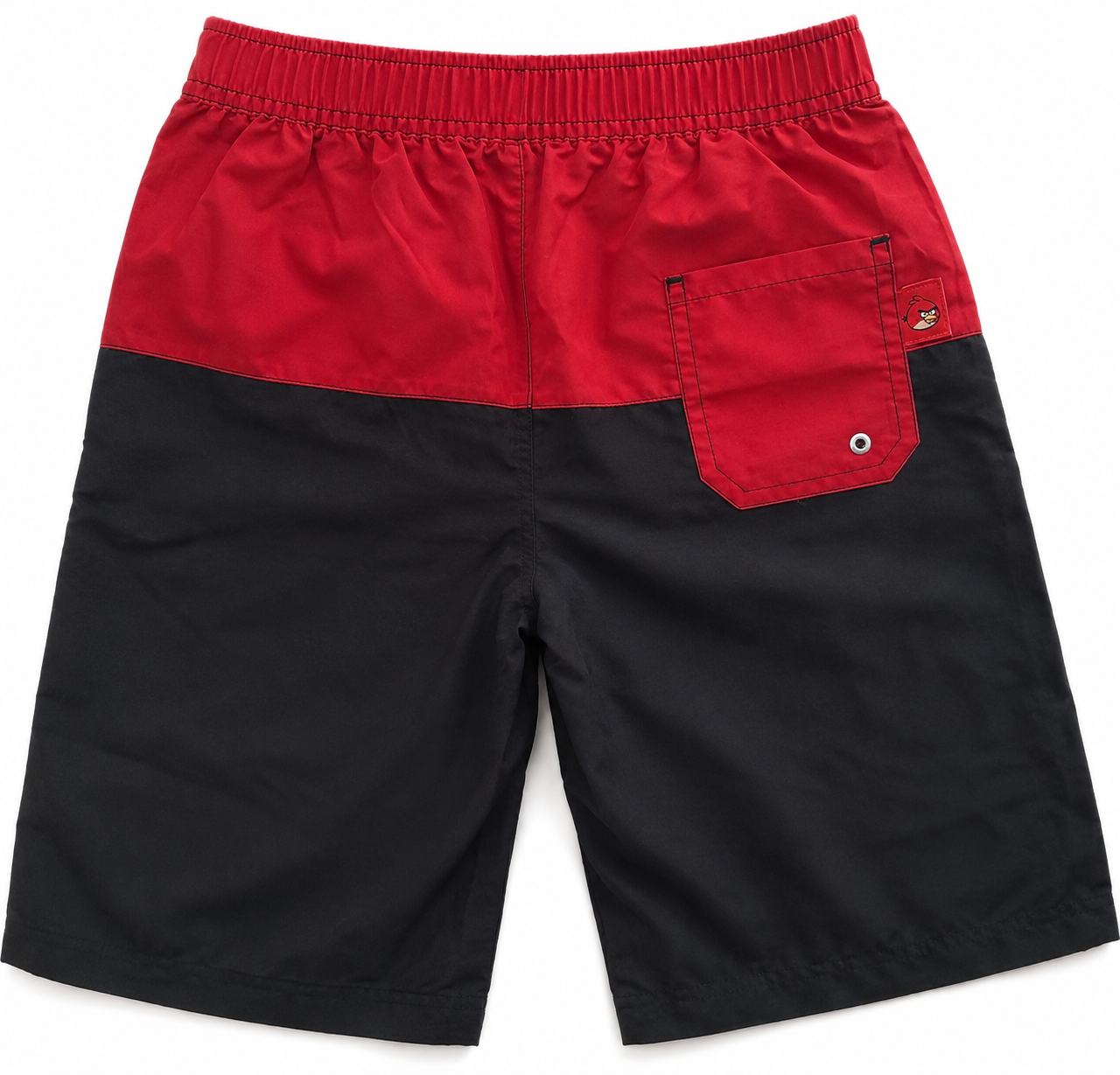 Kids’ Color Block Graphic Swim Trunks