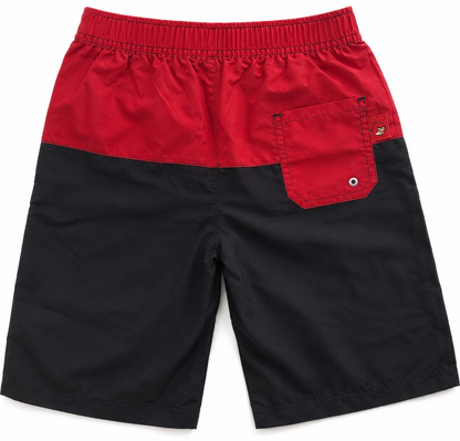 Kids’ Color Block Graphic Swim Trunks