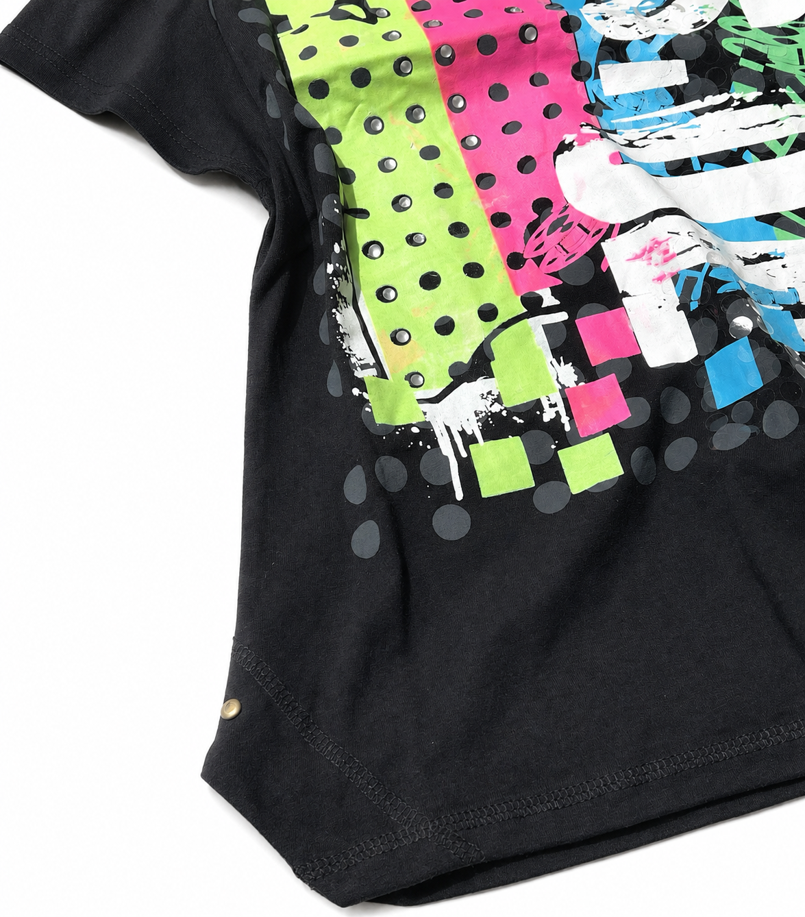Women’s Y2K Graphic Strap Sleeve Tee