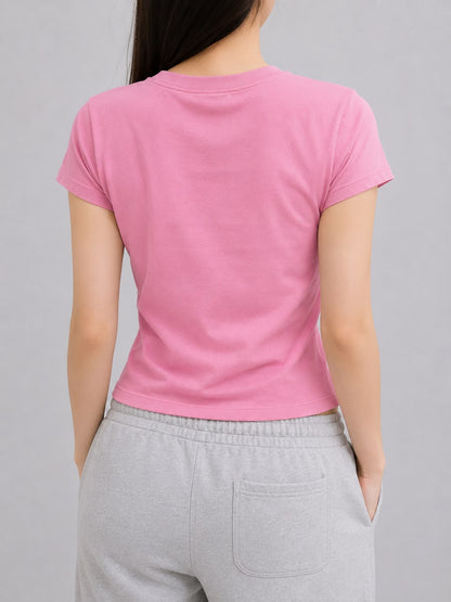 4103 - Y2K Graphic Baby Tee