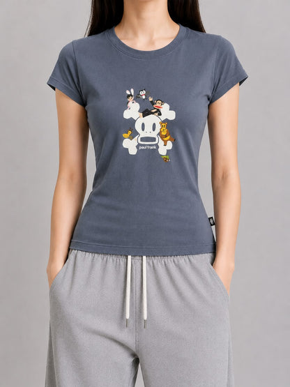 4106 - Y2K Graphic Baby Tee