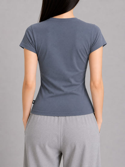 4107 - Y2K Graphic Baby Tee
